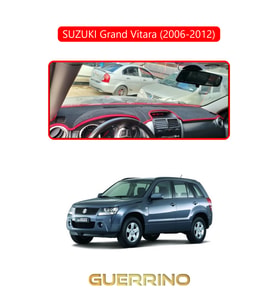SUZUKI Grand Vitara (2006-2012) TORPİDO KORUMA HALISI KIRMIZI KENAR