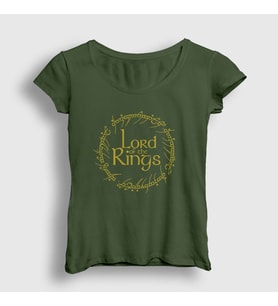Presmono Kadın Haki Rule Yüzüklerin Efendisi The Lord Of The Rings T-Shirt 253163tt (Haki)