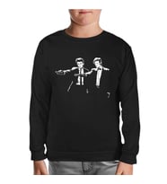 Doctor Who - Timefiction Siyah Çocuk Sweatshirt