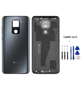 Xiaomi Redmi NOTE 9 FULL Kasa Arka Kapak Takım SİYAH - TAMİR SETİ