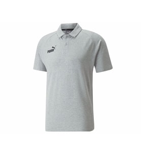 Puma Teamfinal Casuals Polo Erkek Futbol Polo Tişörtü 65738433 Gri