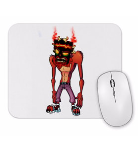 Devil Uka Uka Mouse Pad