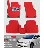 HONDA CİVİC FB7 SEDAN (2012-2015) Uyumlu EVA Paspas Tam Set–Araca Özel Tasarım,Su Geçirmez