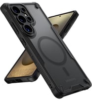Lexroo Samsung Galaxy S25 Ultra için Kılıf Fusion-Rugged Manyetik S25 Ultra Kılıfı Kamera Korumalı