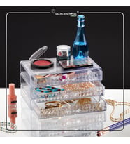 Diamond 3 Kat Çekmeceli Diomand Model Lüx Makyaj Organizer Dolap Düzenleyicisi