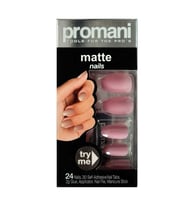 PROMANİ MATTE TAKMA TIRNAK KİTİ ŞEKER PEMBESİ