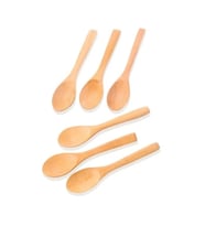 Balsa BLS 16B Kahverengi Ahşap Kaşık Seti 6'lı 16 cm