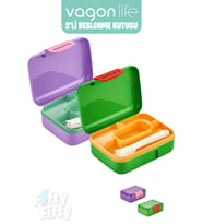 Vagonlife 2’li Beslenme Kutusu ( Seçtiğiniz Renkte 2 Adet Gönderilir )