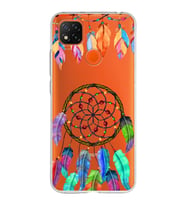 PrintiFy Xiaomi Redmi 9C ile Uyumlu 1mm Slim Fit Nazar Boncuğu 6 Baskılı Şeffaf  Kılıf