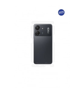 Xiaomi Poco C65 Mat Arka ve Yan Koruyucu Tpu Film