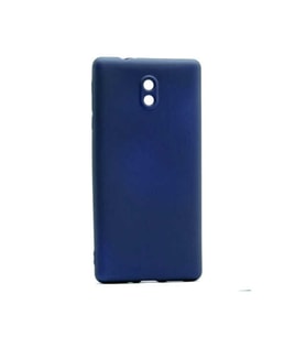 Nokia 3 Uyumlu Kılıf Zore Premier Silikon Kapak (Lacivert)