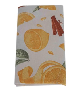 Angel Çanta Aksesuar 90X50 Cm Duck Kumaş Astarlık Limon Desen