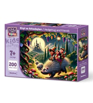 Art Çocuk Kirpi Ve Arkadaşları 200 Parça Puzzle