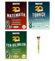 LGS 8.Sınıf Master Matematik Türkçe Fen Bilimleri Deneme