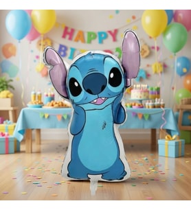 Stitch Folyo Balon 71x59 Cm Büyük Boy Parti Dekoru