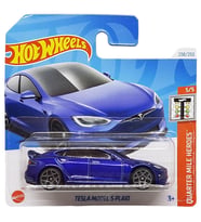 Hot Wheels Tesla Model S Plaid - Lacivert (1/64) 2024 Üretim