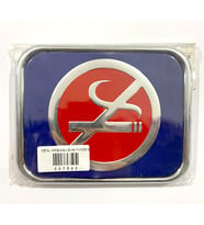 Metal Yapışkanlı Levha 11X15Cm Sigara İçilmez
