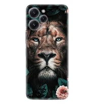 Xiaomi Redmi 12 128 GB 4 GB Ram Kılıf Desenli Silikon Leon Flowers 1307