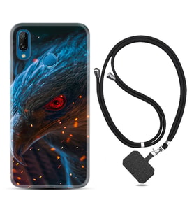 Huawei P20 Lite Mate 10 20 Lite Pro P40 Lite KılıfBoyun Askılı Silikon Şahin 1756