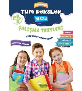 4. Sınıf Tüm Dersler Çek-Kopar Ne Kolay Çalışma Testleri