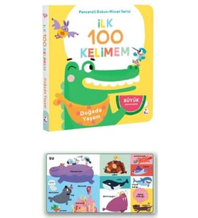 İlk 100 Kelimem – Doğada Yaşam (Pencereli Dokun-Hisset)