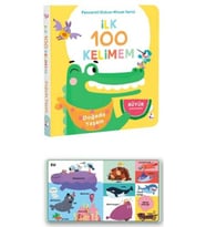 İlk 100 Kelimem – Doğada Yaşam (Pencereli Dokun-Hisset)