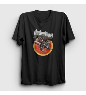 Presmono Unisex Siyah Vengeance Judas Priest T-Shirt 88891tt