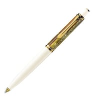 Pelikan K400 Tortoiseshell White Tükenmez Kalem