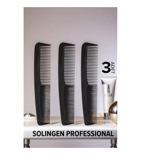 Erkek Cep Tarağı 12 Cm 3 Adet Solingen Professional