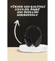 Northcity Pro9 Kulak Üstü Kulaklık ve Akıllı Saat - ANC Özelliği, 2.09 inç HD IPS Ekran, Bluetooth 5.0, Android iOS Uyumlu