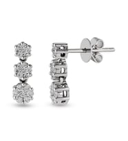 1.18 Ct Coronet Pırlanta Küpe CORK8