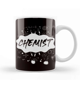 Chemist Scientist Microbiology Pharmacist Laboratory Clinic Kupa Bardak Porselen