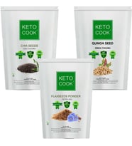 CHİA-KİNOA-KETEN TOHUMU (300 GR*3 LÜ SET) (Karışık)