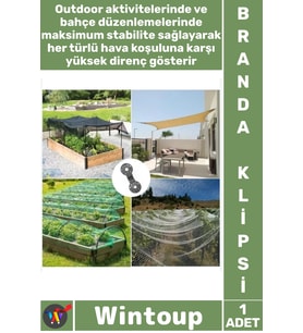 #Branda Dayanıklı Plastik Sıkıştırma Aparatı Sabitleme Tutucu Outdoor Piknik Kamp Bahçe Gölgelik Bra