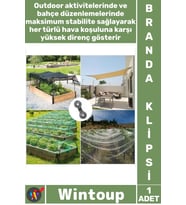 #Branda Dayanıklı Plastik Sıkıştırma Aparatı Sabitleme Tutucu Outdoor Piknik Kamp Bahçe Gölgelik Bra