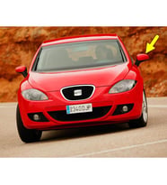 Seat Leon MK2 2006-2009 Sol Yan Dış Dikiz Aynası Üst Kapağı 1P0857537