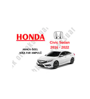 Honda Civic 2016 - 2022 Kısa Far Ampulü h11