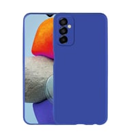 Samsung Galaxy M23 Uyumlu Kılıf Zore Premier Silikon Kapak (SAKS MAVI)