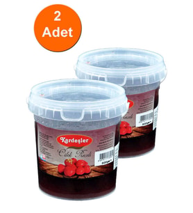 Kardeşler Çilek Reçeli Kova 800 G x 2 Adet