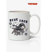 Blue Lock Anime Temalı Beyaz Kupa Bardak Sevgiliye Arkadaşa Hediye