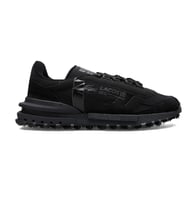 Lacoste Elite Active Leather Mens Sneaker Hakiki Deri Erkek Günlük Spor Ayakkabı Siyah