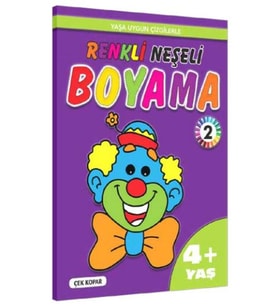 Renkli Neşeli Boyama -2 (4+Yaş)