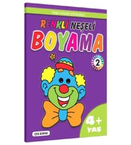 Renkli Neşeli Boyama -2 (4+Yaş)