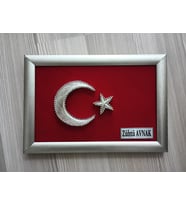 İsimli Türk Bayrağı