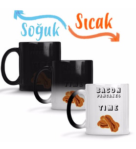 Adventure Time Bacon Pancakes 01 Sihirli Kupa Bardak Porselen