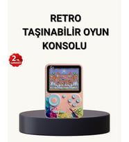 500 Klasik Oyunlu Retro Oyun Konsolu Taşınabilir Ve Tv Bağlantılı
