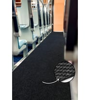 Toz Kir Ve Nem Alıcı Paspas Araç Paspası Otobüs Servis Ve Oto Paspas Araç Içi Paspas (Siyah)