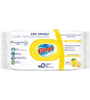 Bingo Clean Yüzey Temizlik Havlusu 96 Yaprak Limon Kokulu Plastik Kapaklı