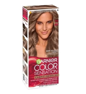 Garnier Color Sensation Çarpıcı Renkler 7.11 Küllü Kumral Saç Boyası