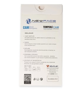 Newface Samsung Galaxy A26 3D Antistatik Cam Ekran Koruyucu